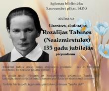 Neaizmirstule, Rozālija Tabīne