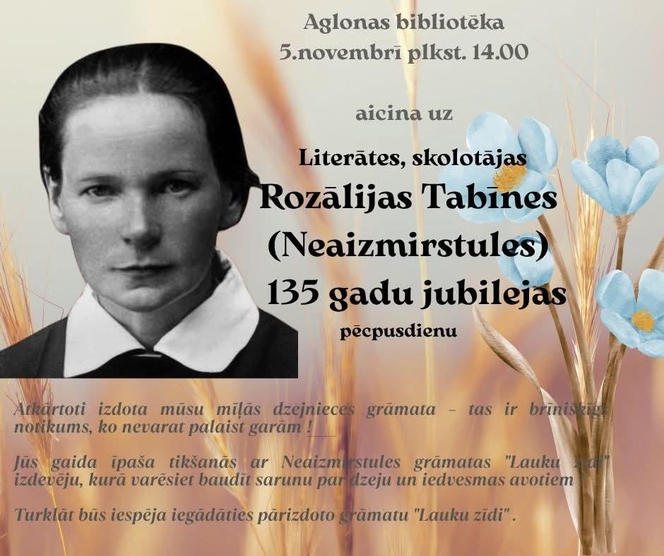 Neaizmirstule, Rozālija Tabīne